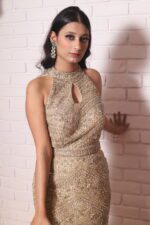 Halter neck fish gown