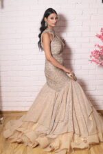 Halter neck fish gown